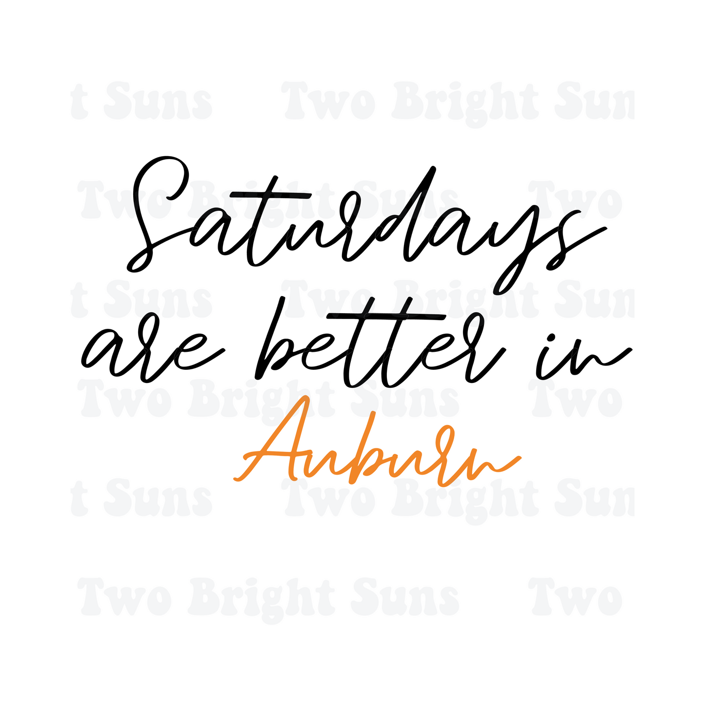 Saturdays are better in....