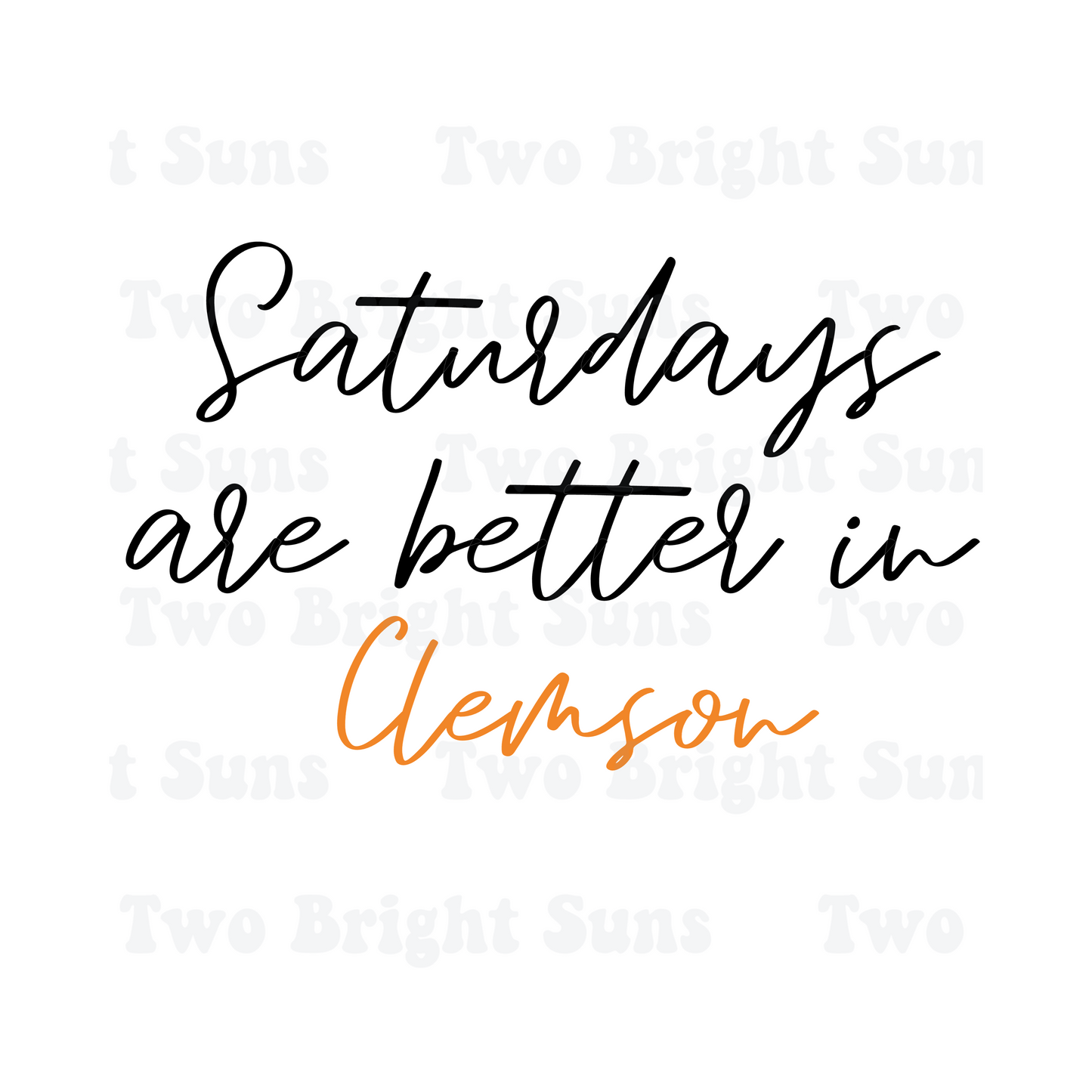 Saturdays are better in....