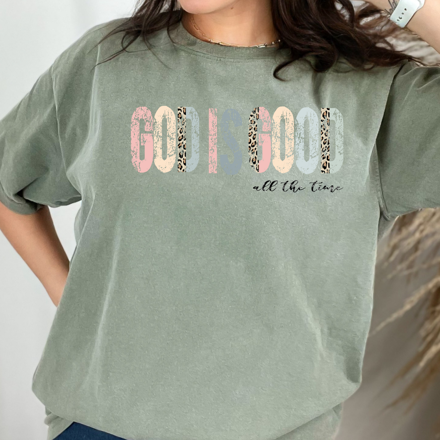 God is Good Distressed