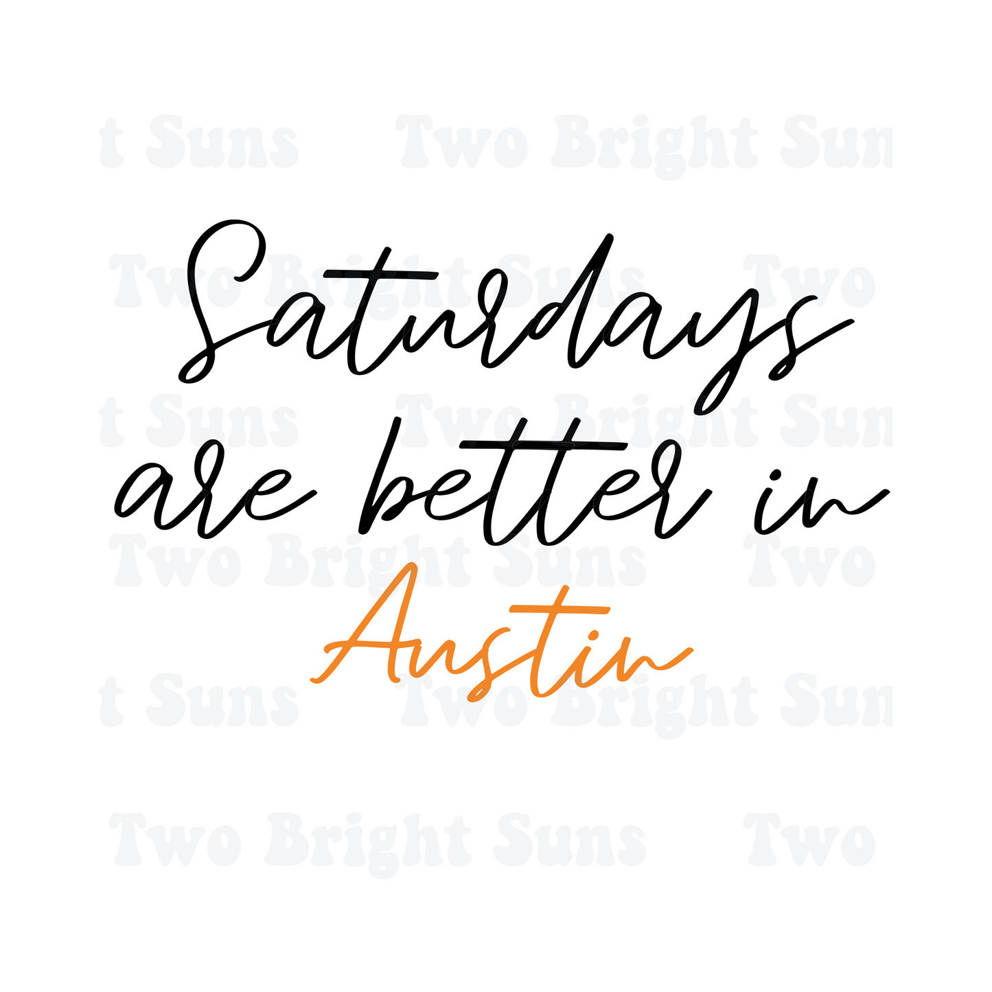 Saturdays are better in....