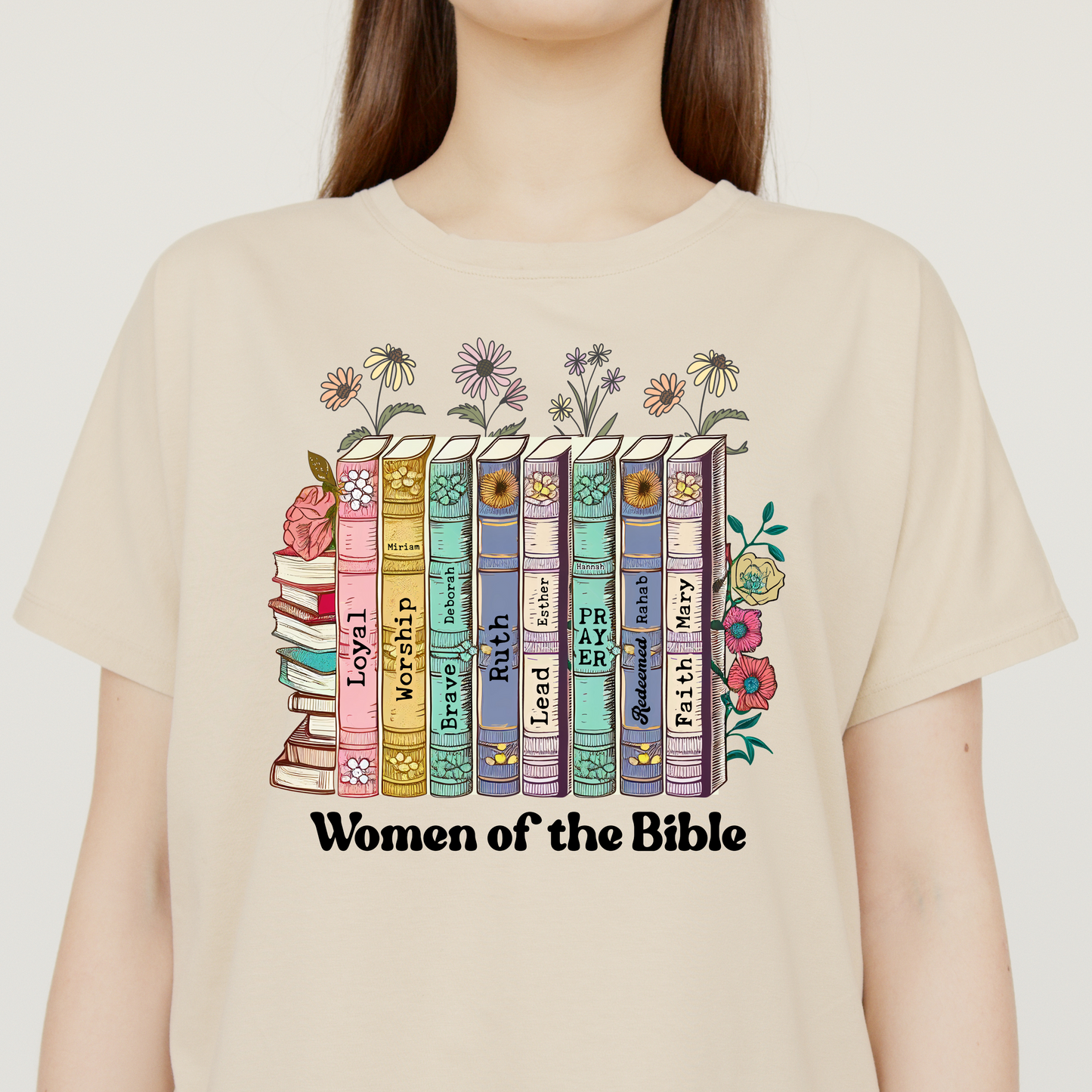 Women of the Bible Floral Jesus