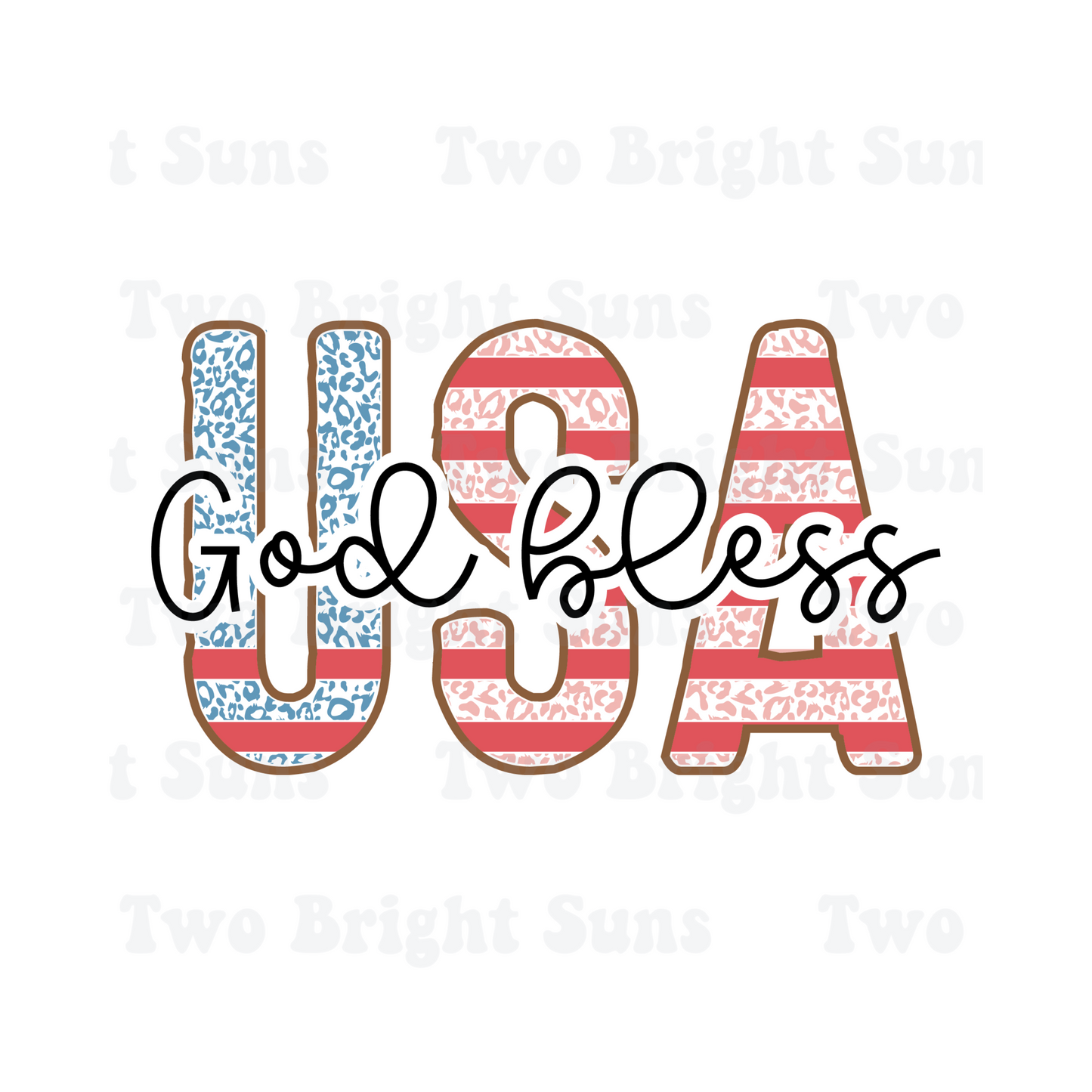 4th of July Bless the USA