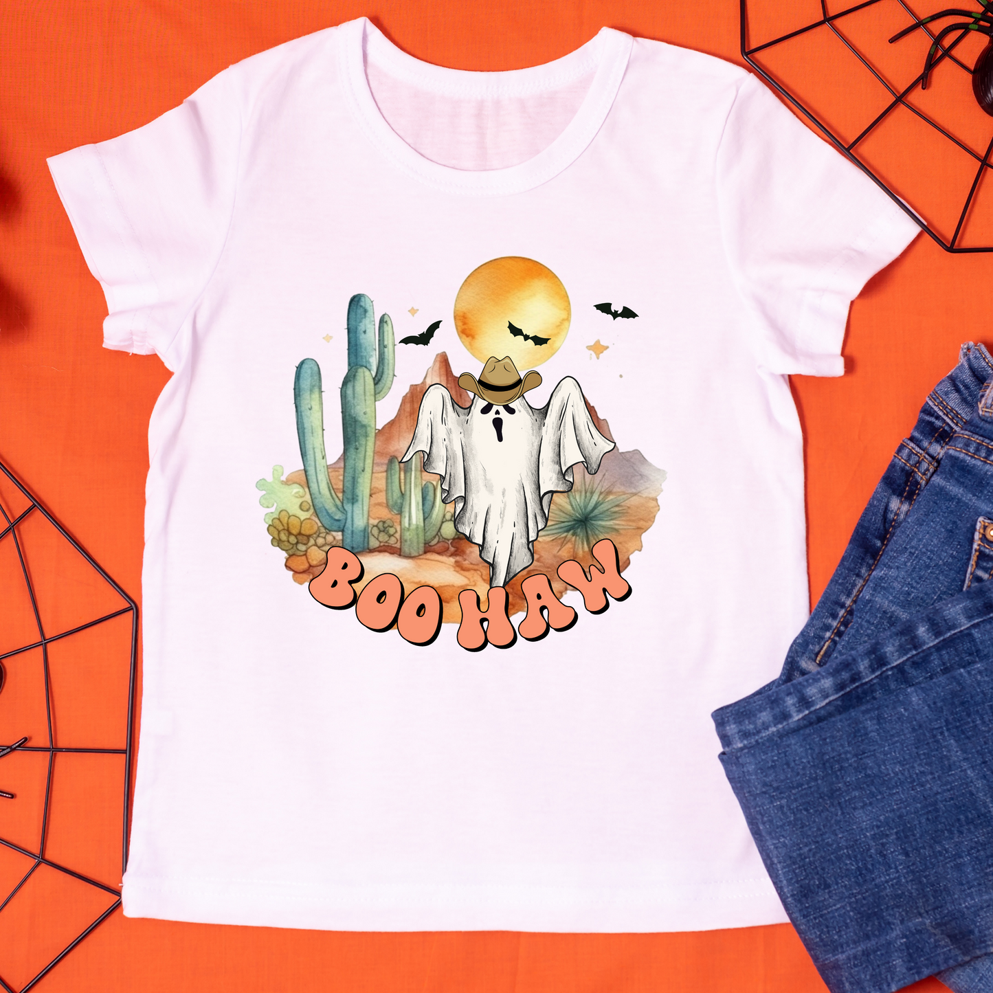Cowboy Ghost Boo Haw