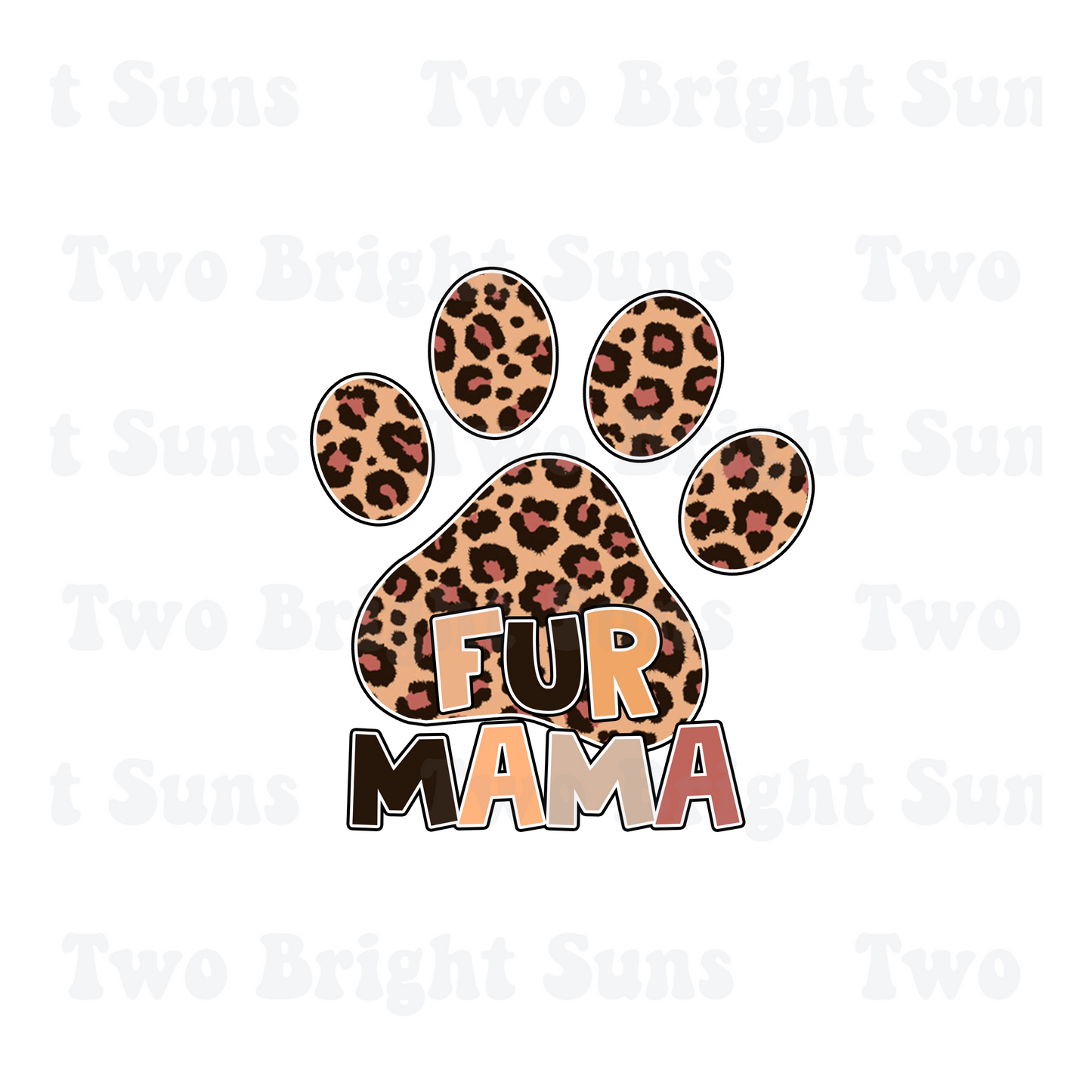 Dog Fur Mama Leopard