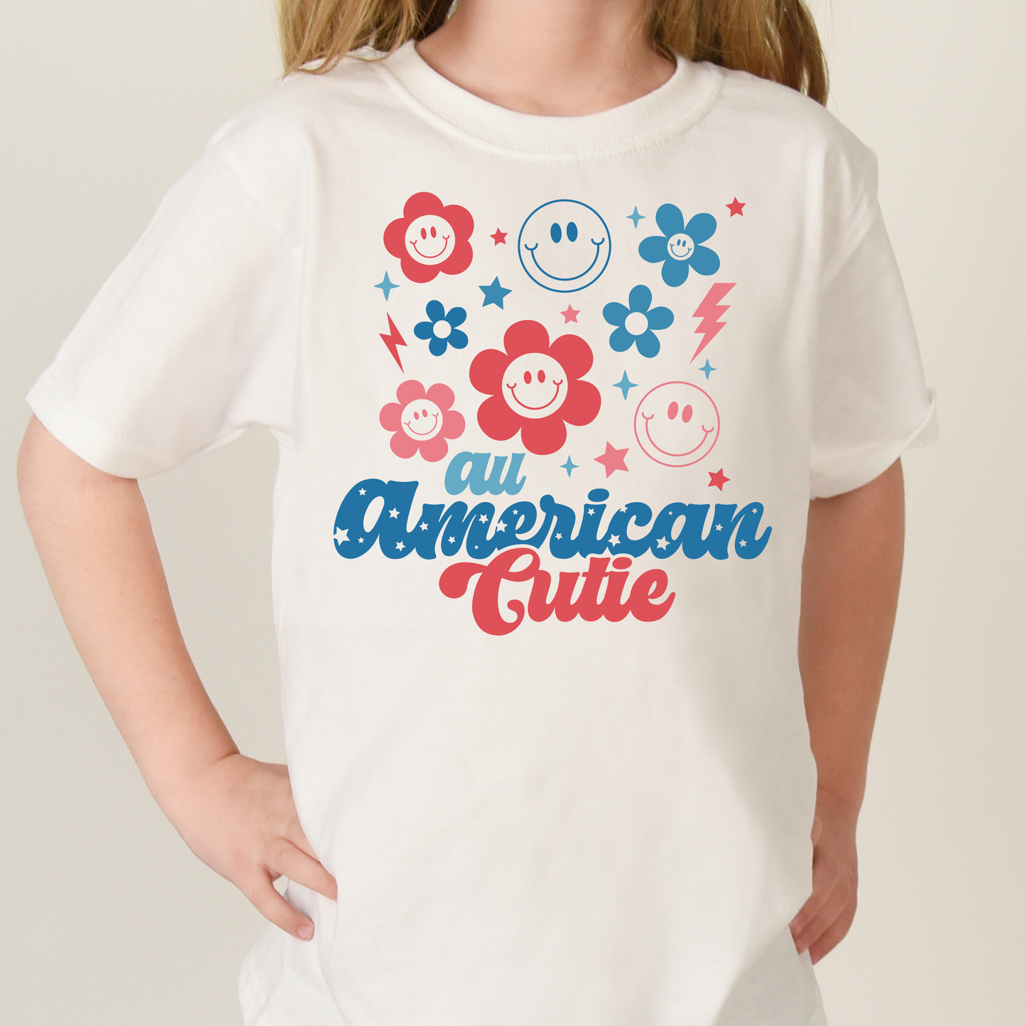 4th of July All American Babe Retro