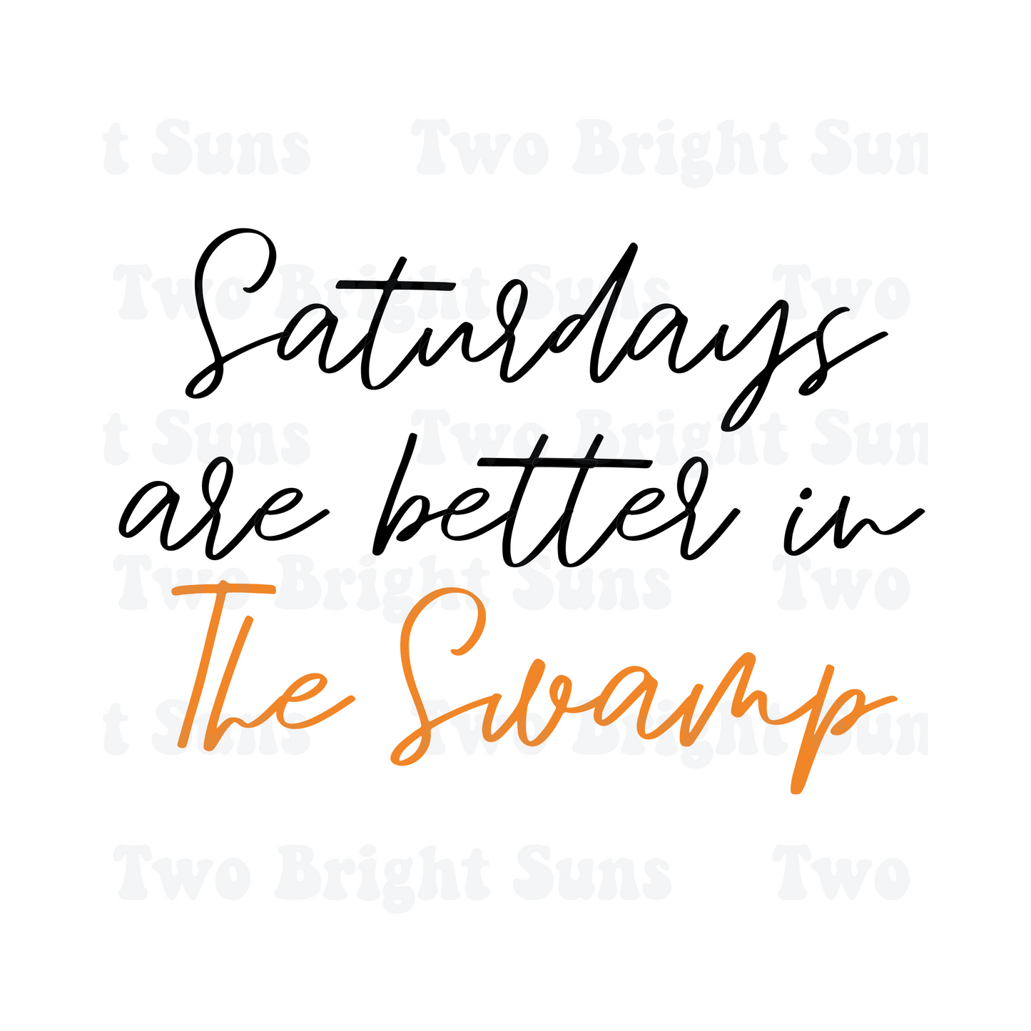 Saturdays are better in....