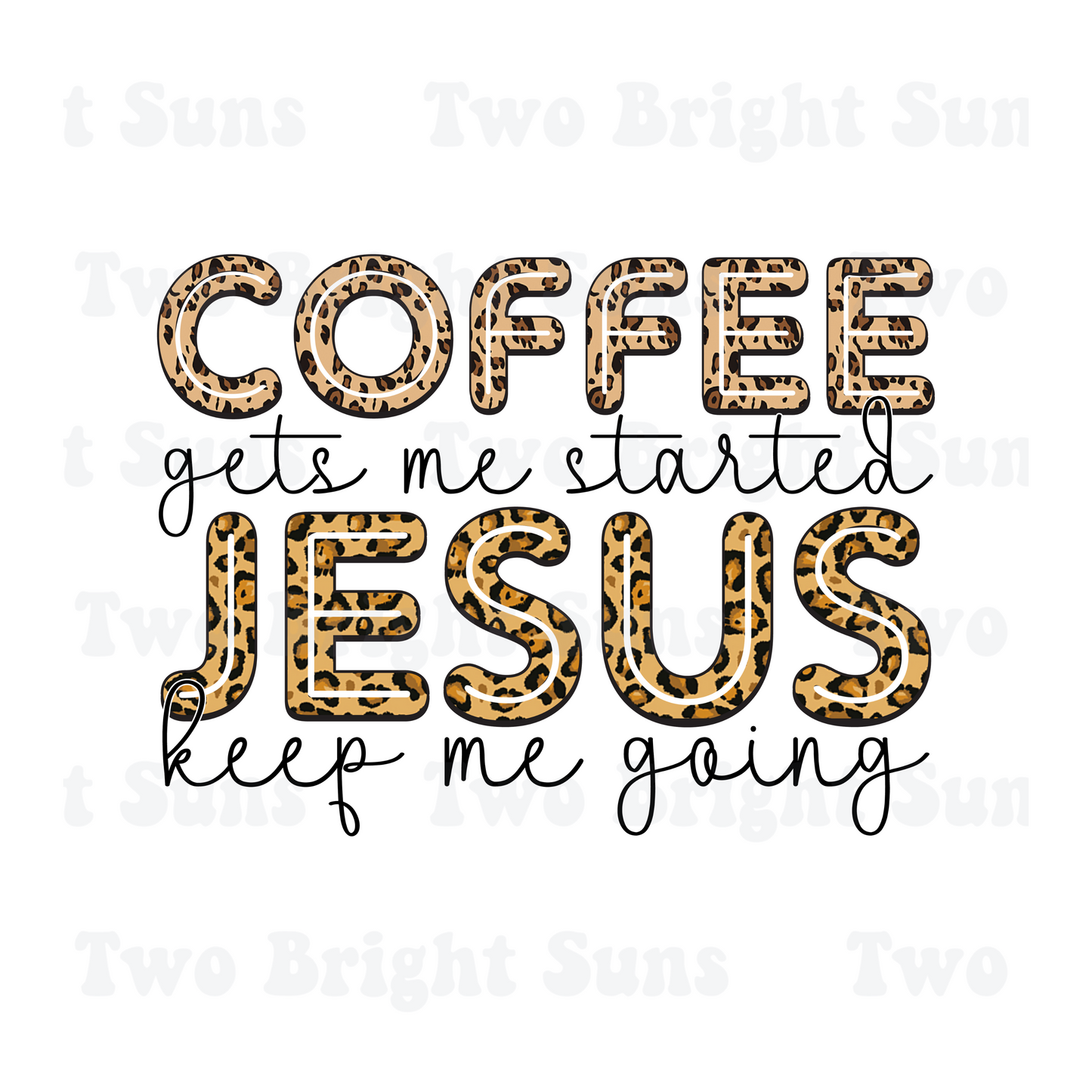 Leopard Jesus gets me going