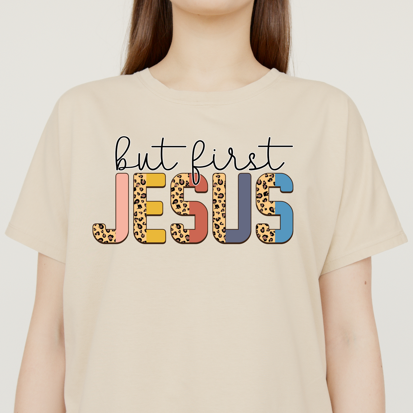 But First Jesus Leopard Print
