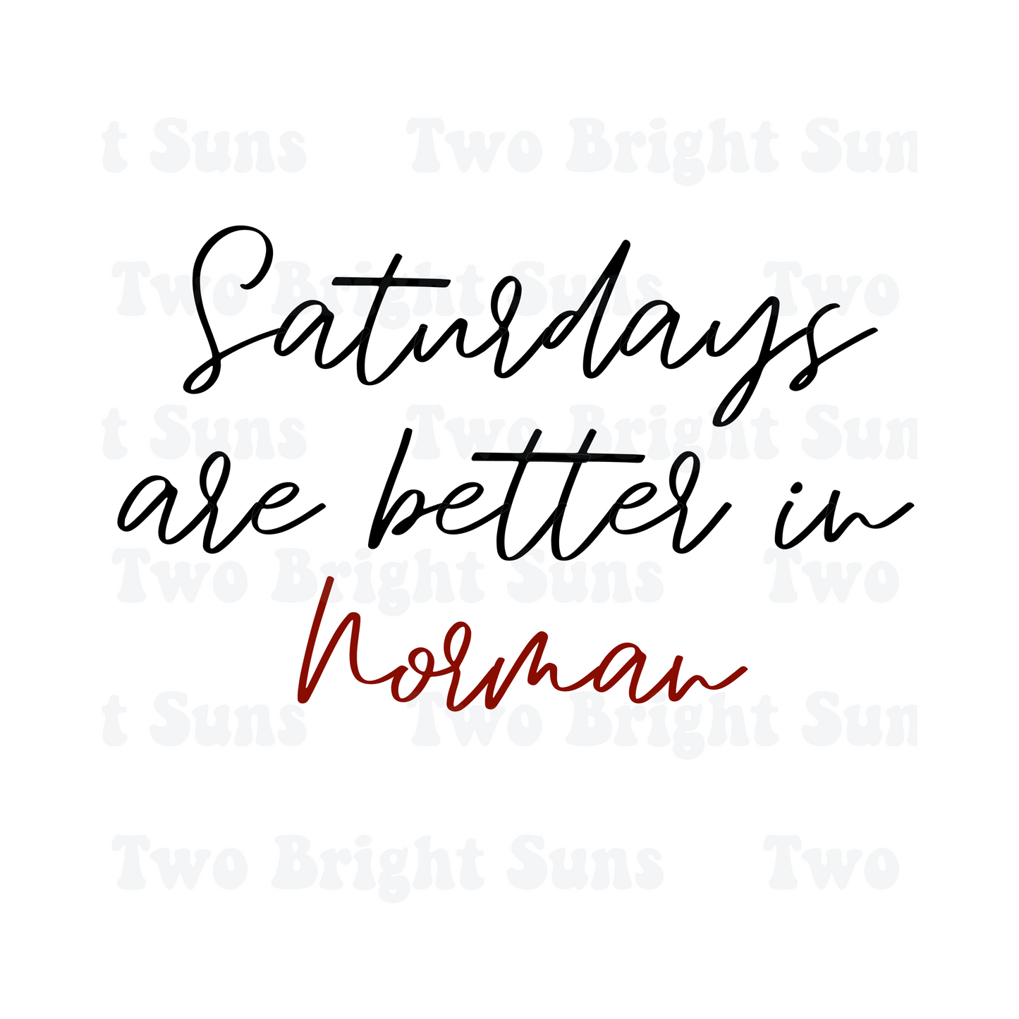 Saturdays are better in....