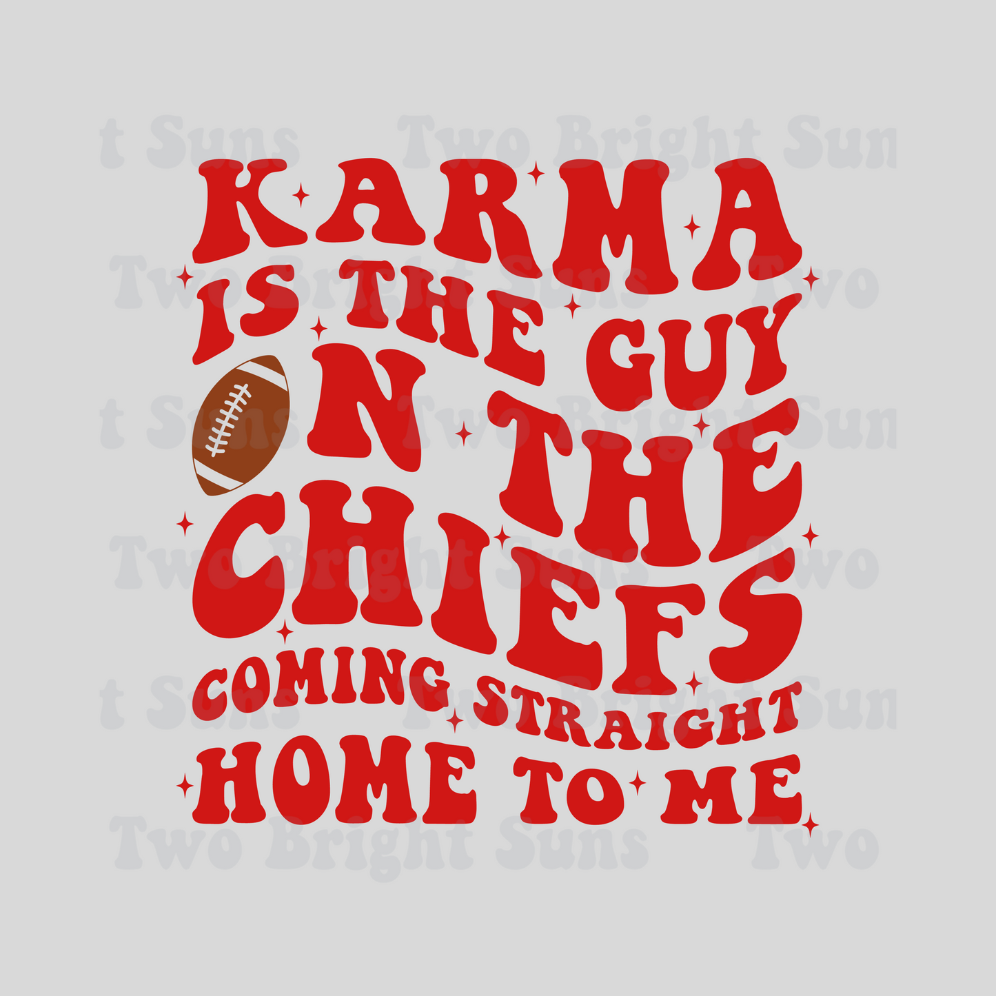 Karma is the guy in the Chiefs Retro