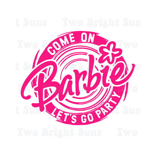 Come On Barbie, Lets Go Party Swirl