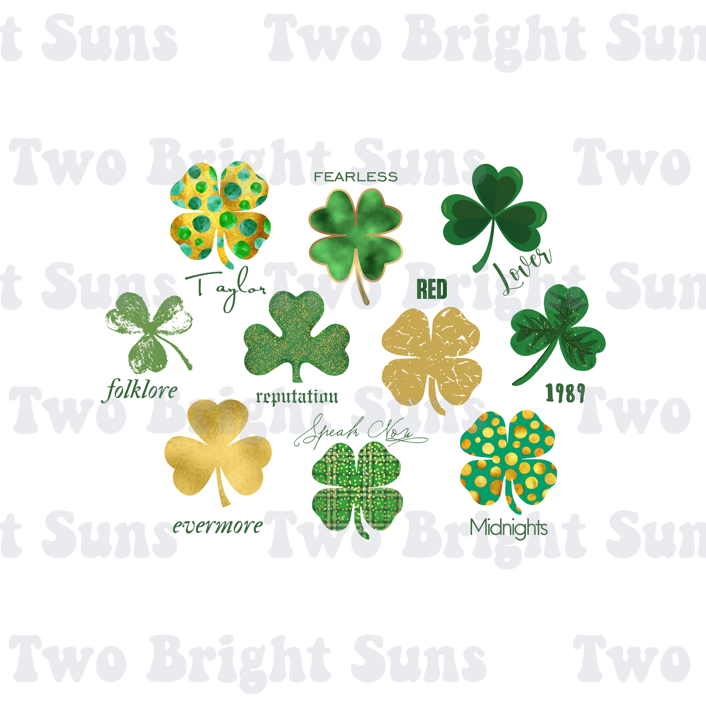 Clover Taylor's Albums St. Patrick's Day