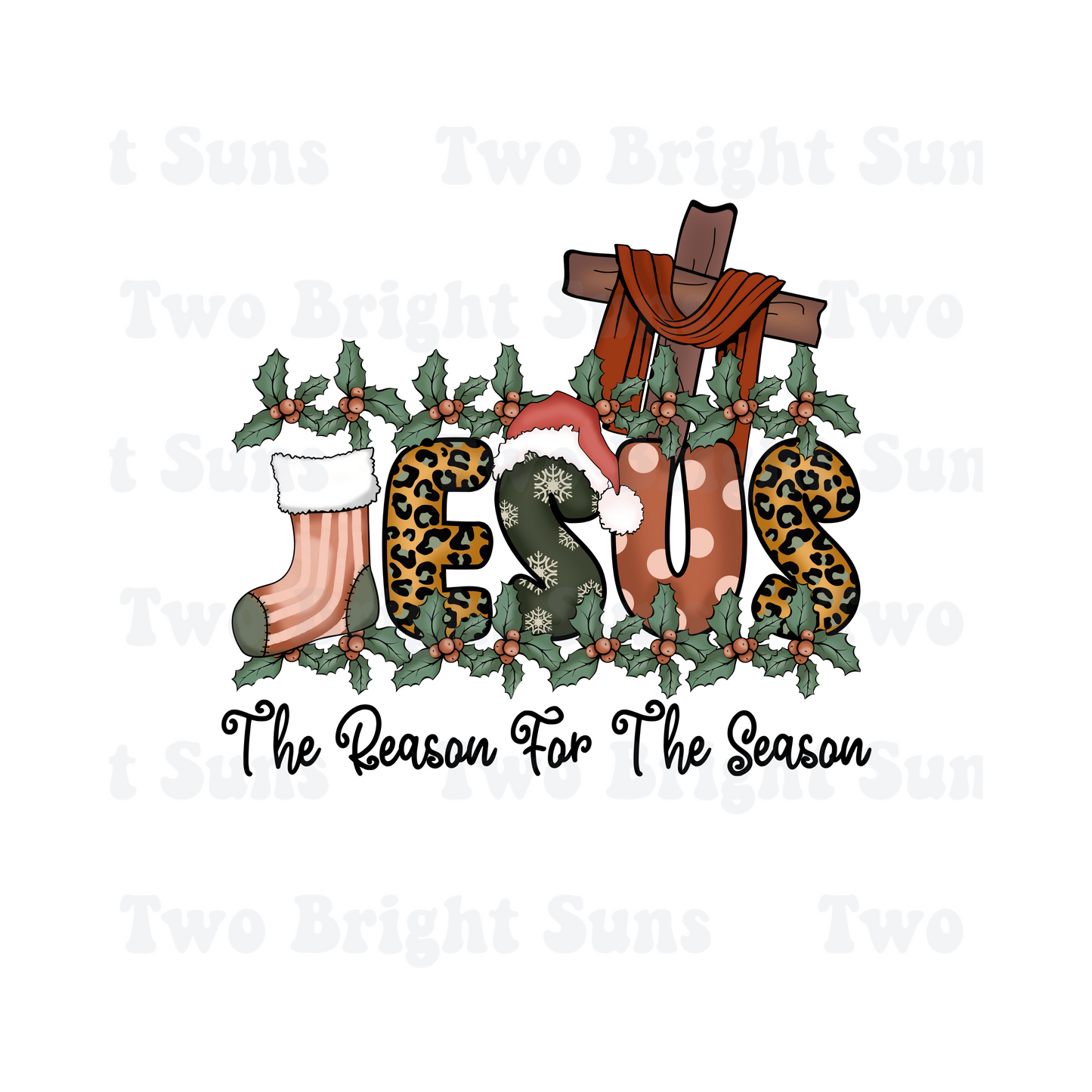 Jesus The reason for the Season Cross