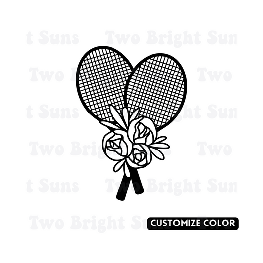Floral Tennis | Customize Color