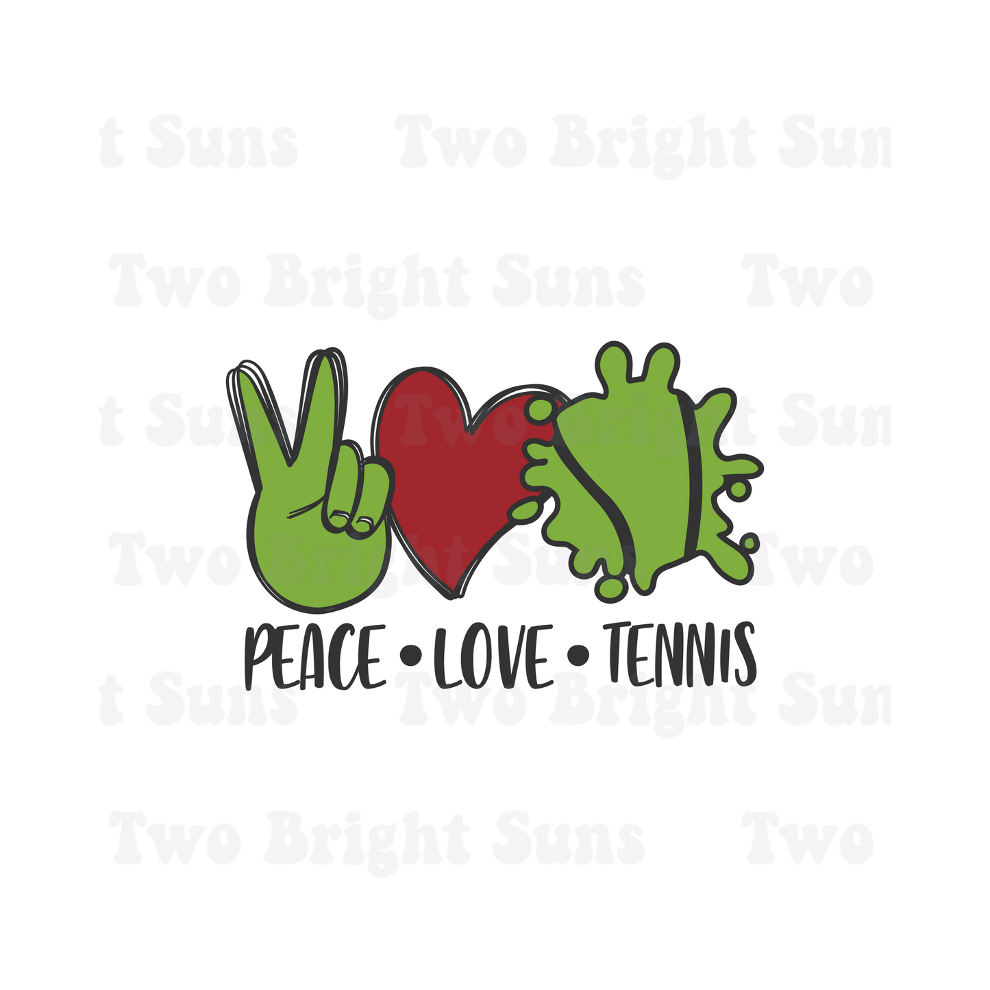 Peace Love Tennis