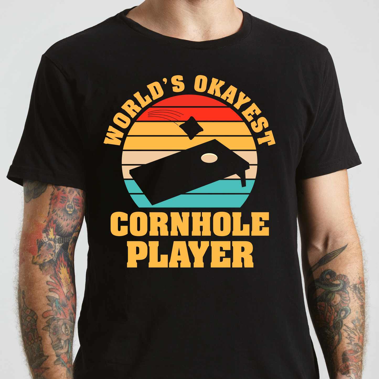 Worlds Okayest Cornhole Player