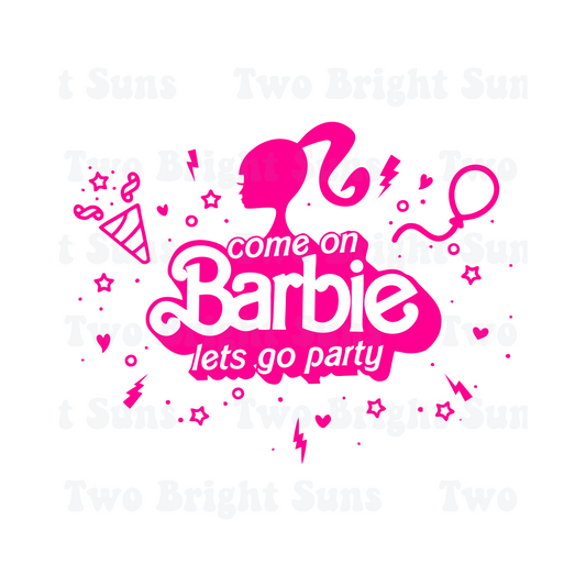 Come On Barbie, Lets Go Party Confetti