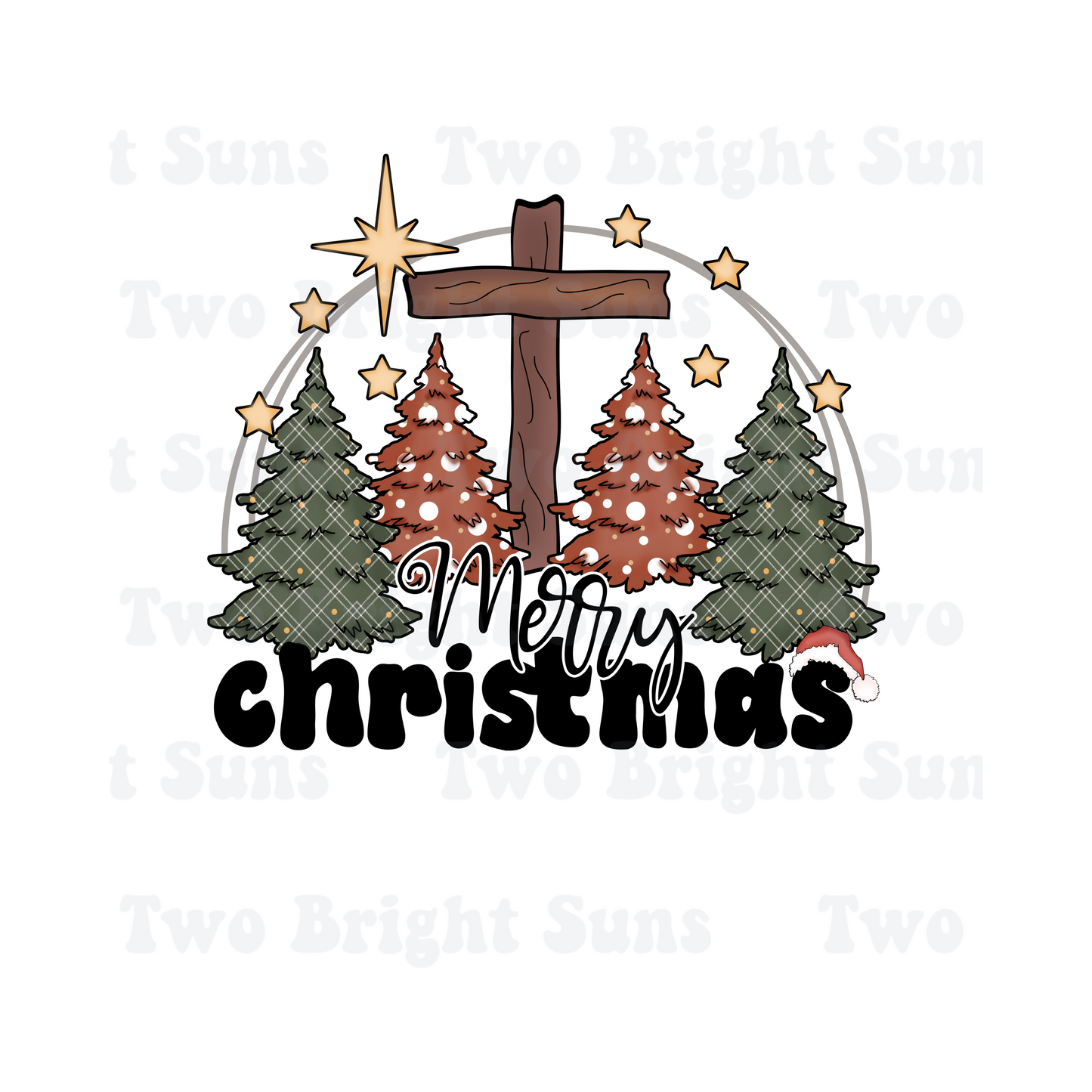 Merry Christmas Cross