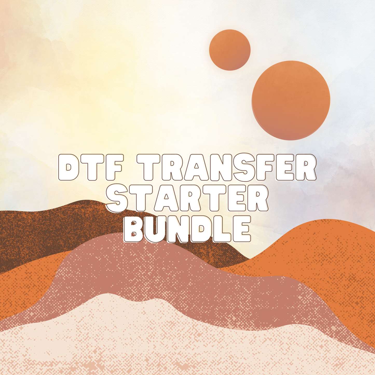 DTF Transfer Starter Bundle