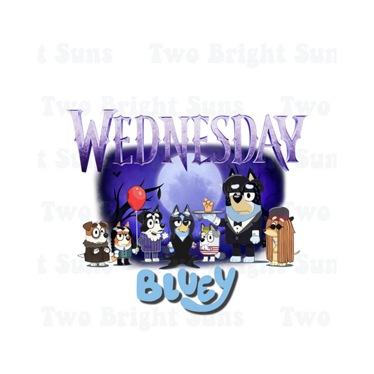 Wednesday Blue Dog