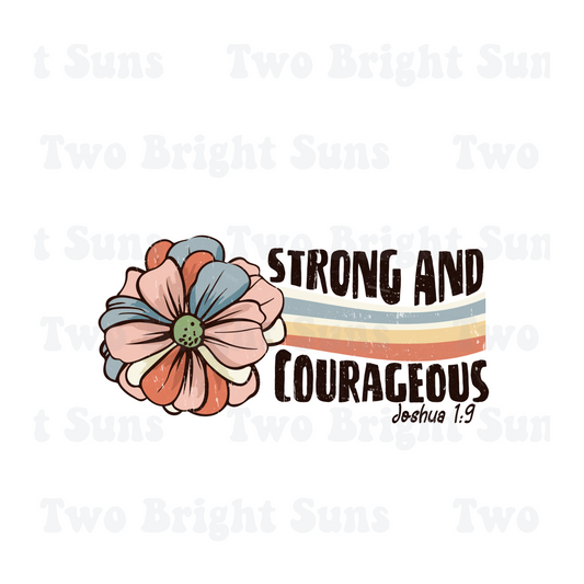 Strong and Courageous Jesus