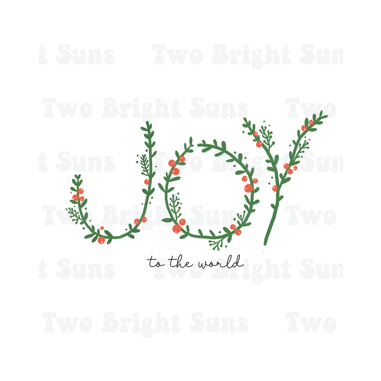 Joy to the World Wreath