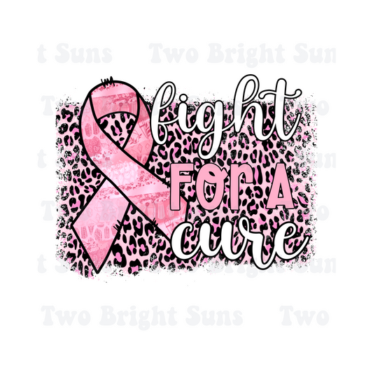 Fight for a Cure Pink Leopard