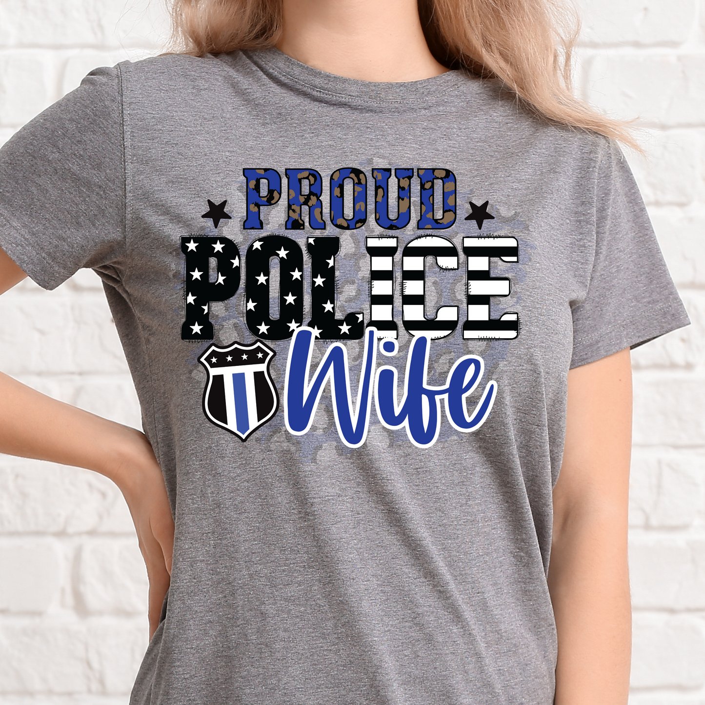 Proud Police Wife