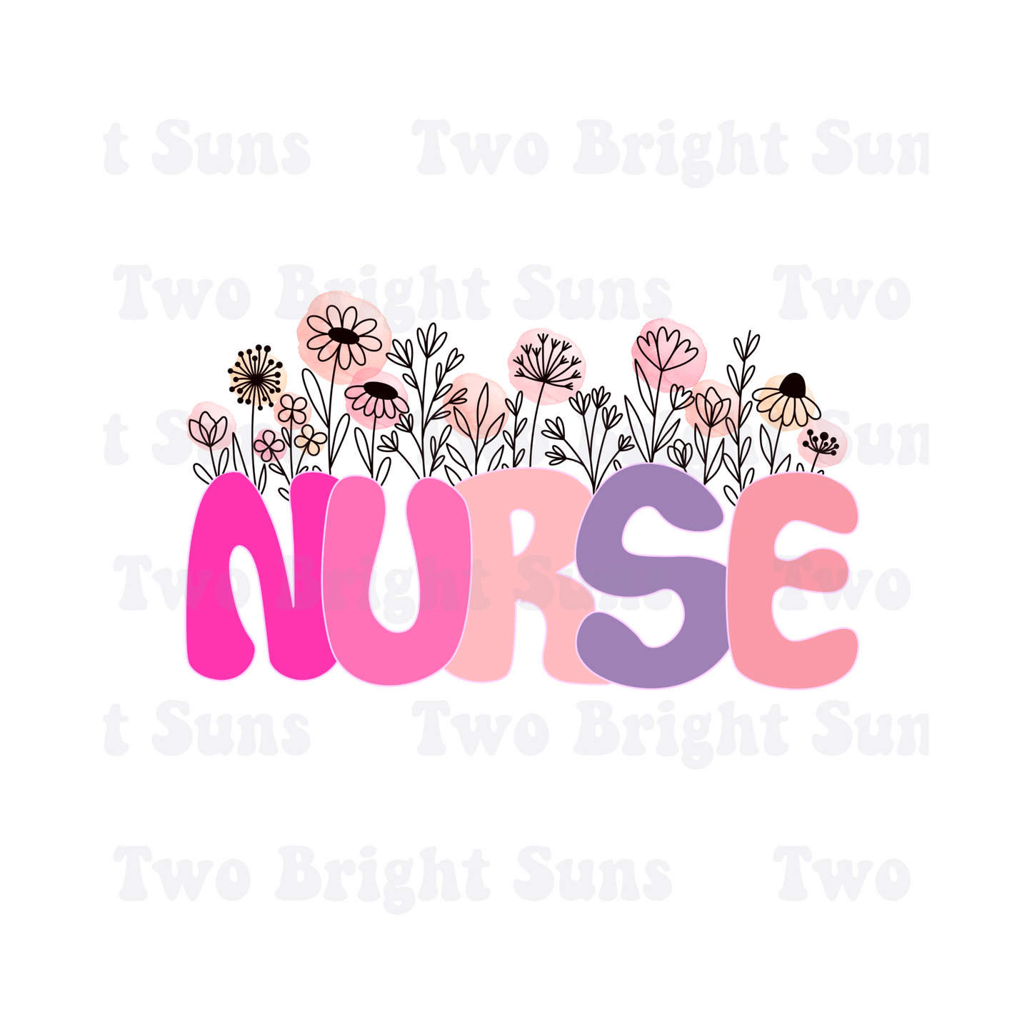 Nurse Growing Flowers