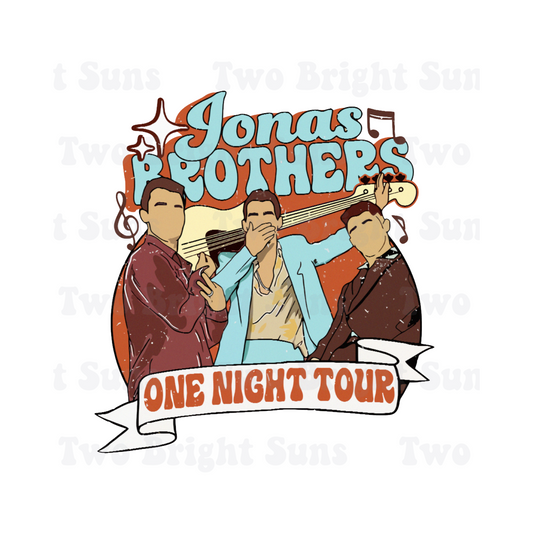 One Night Tour Jonas Retro