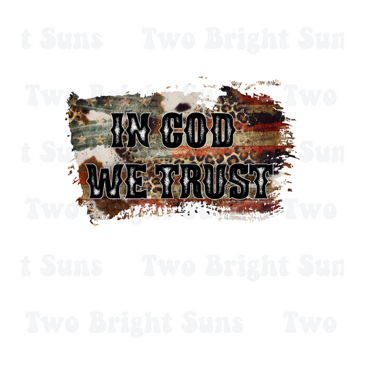 In God we Trust American