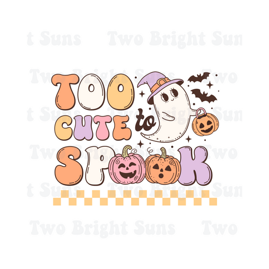 Too Cute to Spook Retro