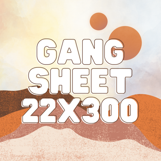 DTF Gang Sheet 22"x300"