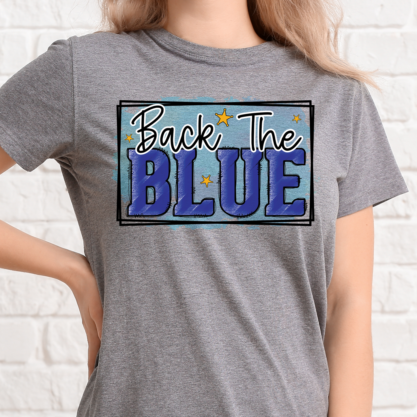 Back the Blue Simple