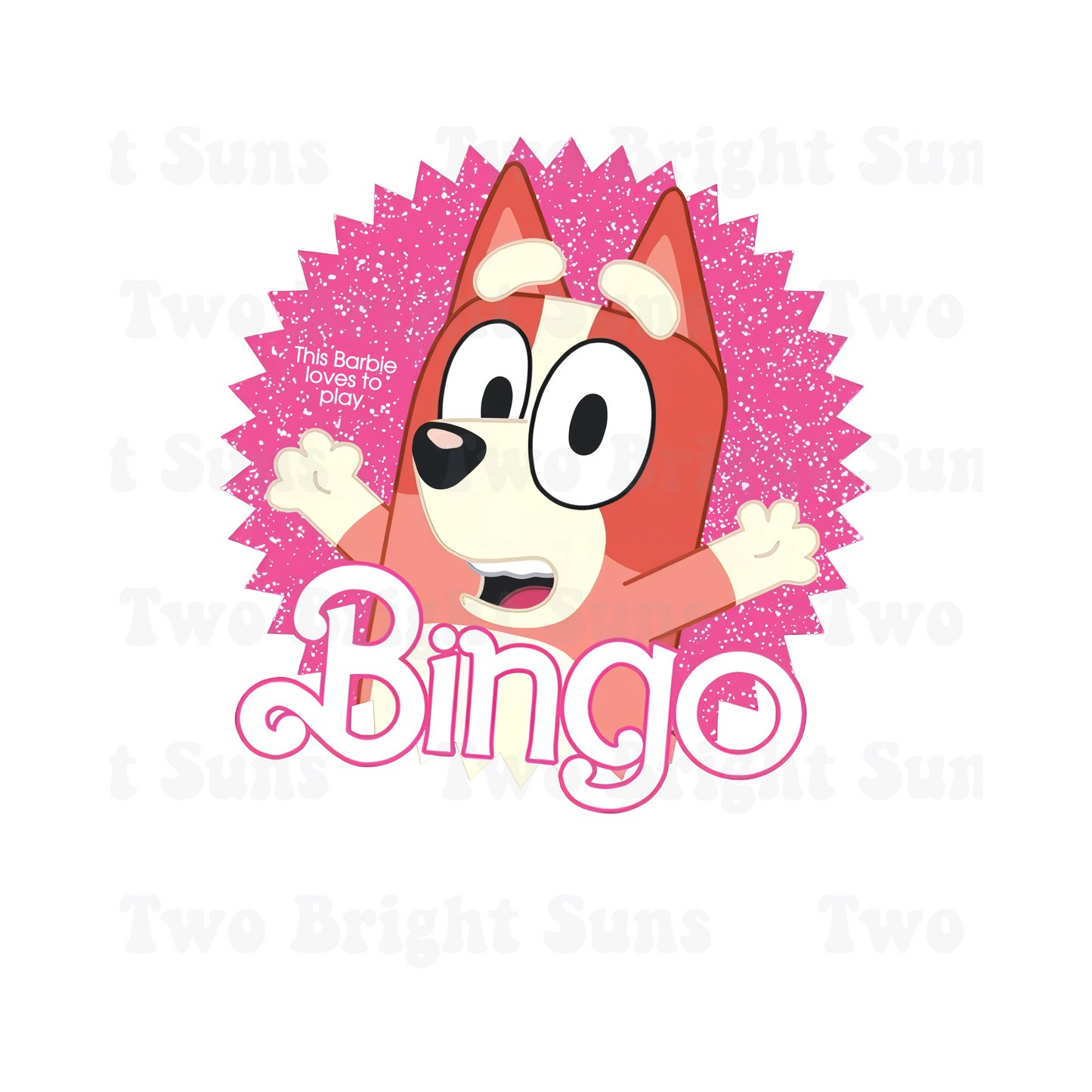 Bluey Bingo Barbie Mashup