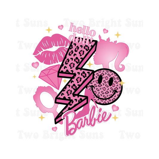 Cute Barbie Lightning Bolt