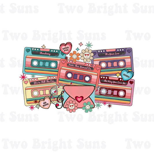 Valentines Music Tapes