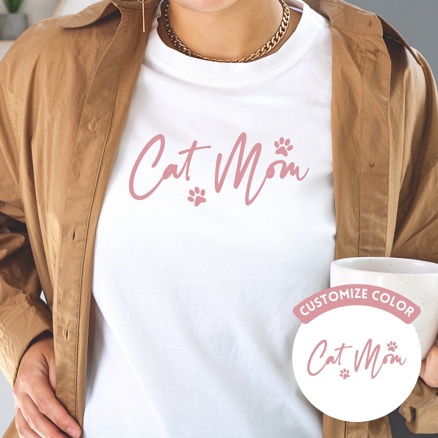 Cat Mom | Customize Color