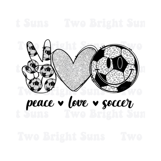 Peace Love Soccer