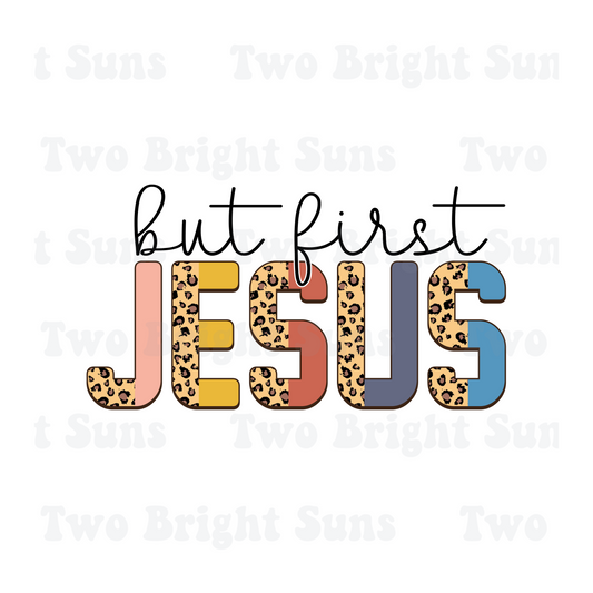 But First Jesus Leopard Print