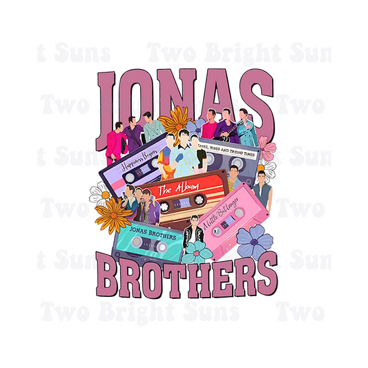 Jonas Brothers Floral Tapes