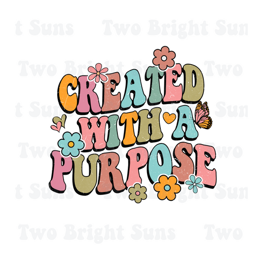 Created with a Purpose Jesus