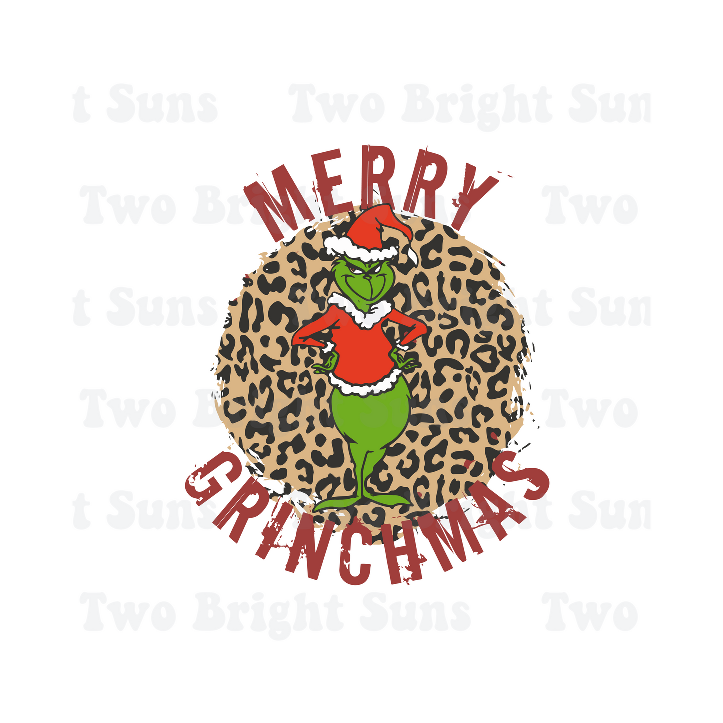 Merry Grinchmas Leopard