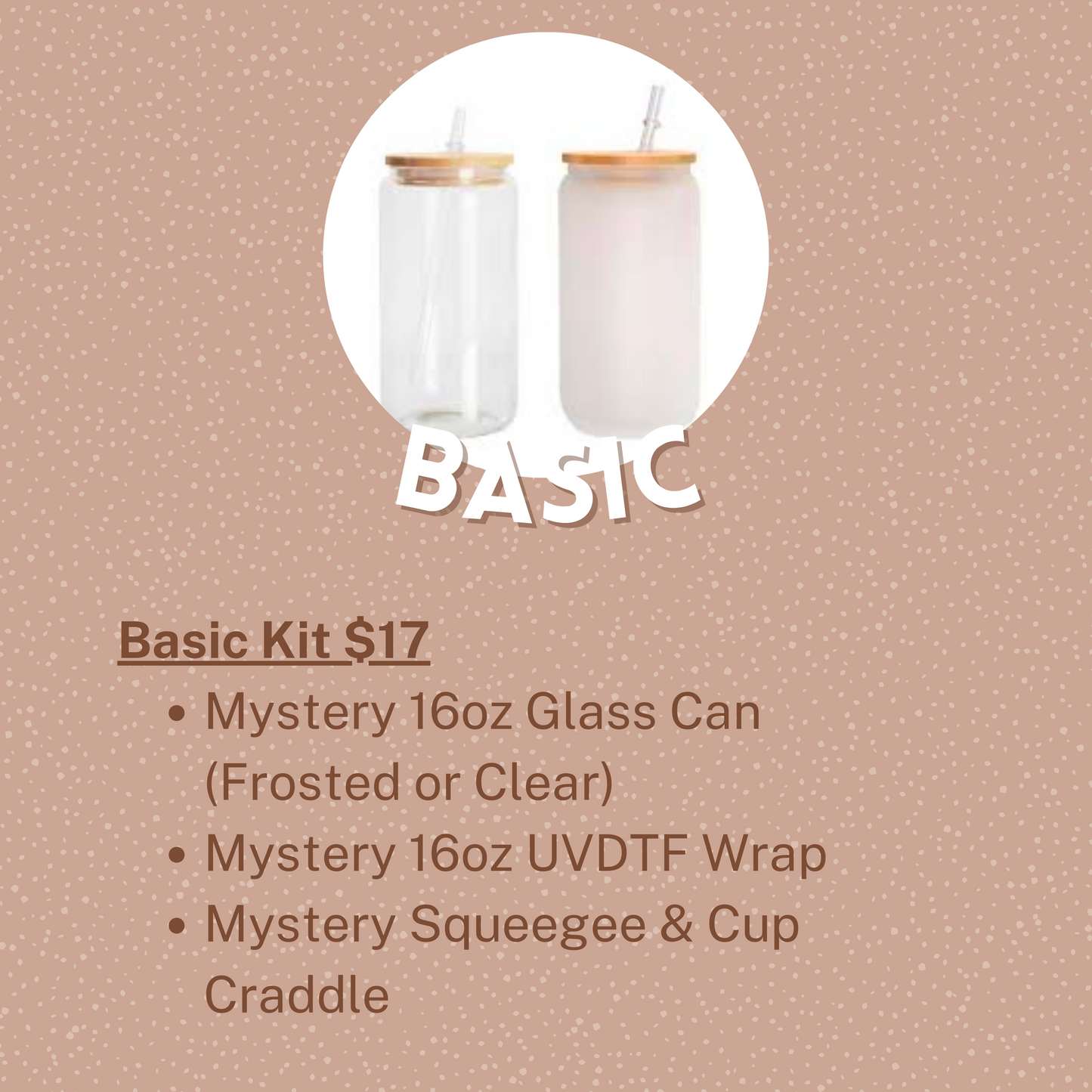 Mystery UVDTF Cup Starter Kits