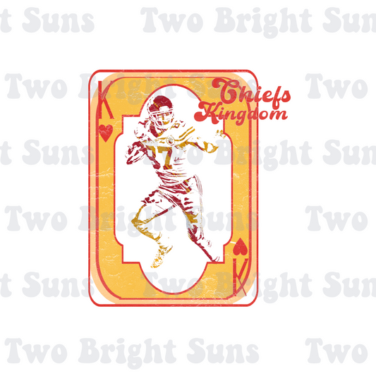 Chiefs Kingdom Playing Card