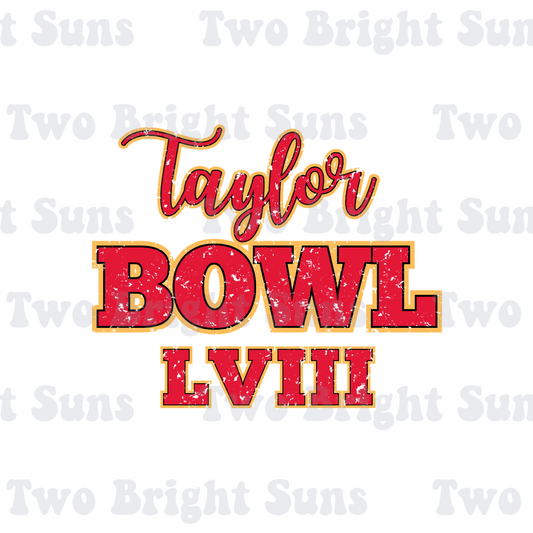 Taylor Bowl LVIII Grunge