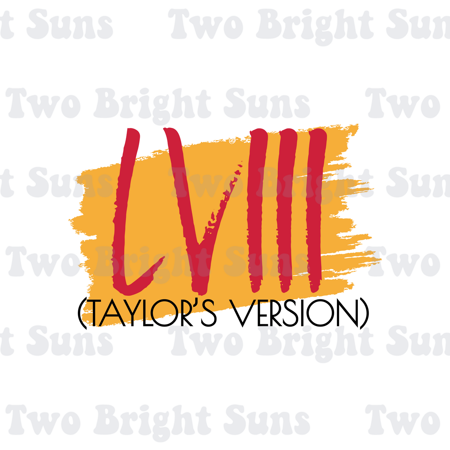 LVIII Taylor's Version Red & Yellow